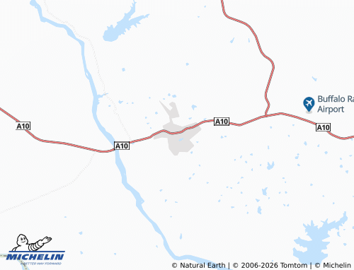 MICHELIN-Landkarte Triangle - ViaMichelin