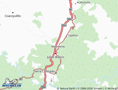 Carte MICHELIN El Ocotito - ViaMichelin