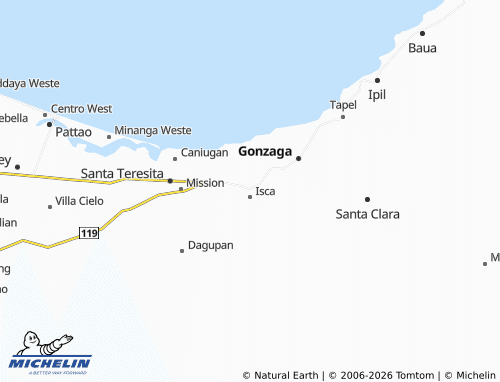 MICHELIN Rebecca map - ViaMichelin