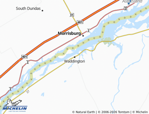 Mapa MICHELIN Waddington - ViaMichelin