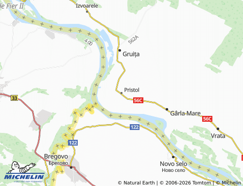 MICHELIN Pristol map - ViaMichelin
