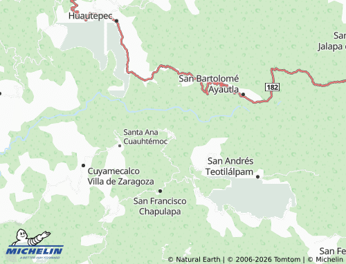 MICHELIN Segunda map - ViaMichelin