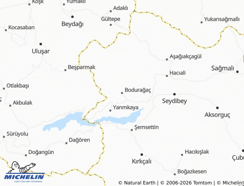 Mappa MICHELIN Bodurağaç - ViaMichelin