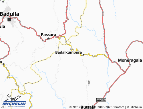 Mappa MICHELIN Alupotha - ViaMichelin