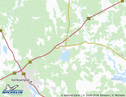 Mapa MICHELIN Niinisalo - ViaMichelin