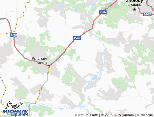 MICHELIN Vesela map - ViaMichelin