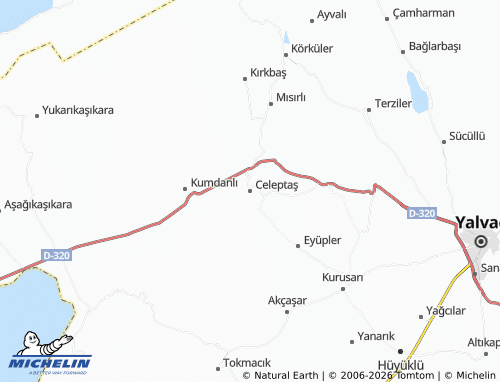 Mappa MICHELIN Celeptaş - ViaMichelin