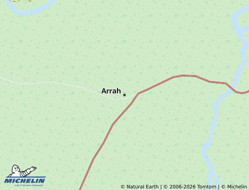 MICHELIN Arrah map - ViaMichelin
