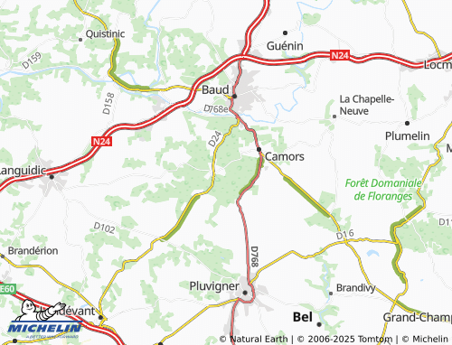 MICHELIN Lambel map - ViaMichelin