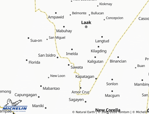 MICHELIN Binasbas map - ViaMichelin