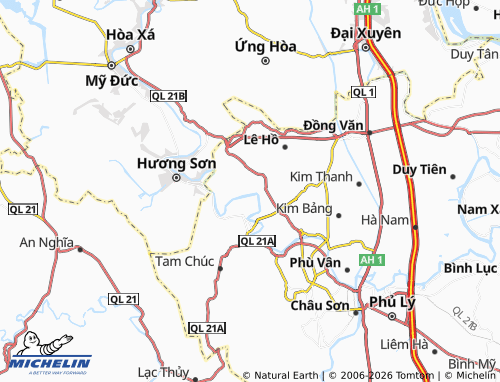 Mapa MICHELIN Tân Sơn - ViaMichelin
