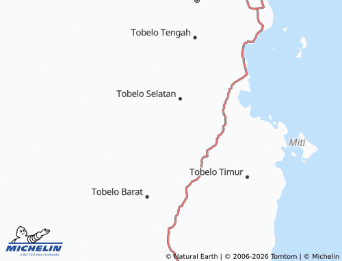 MICHELIN Talaga Paca map - ViaMichelin