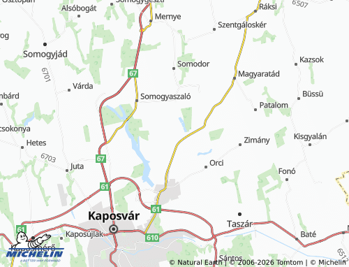 Mappa MICHELIN Répáspuszta - ViaMichelin