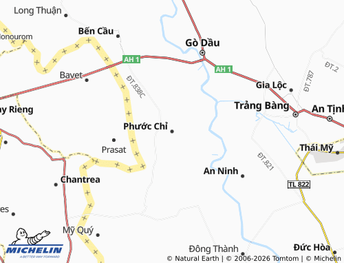 Mapa MICHELIN Phước Chỉ - ViaMichelin