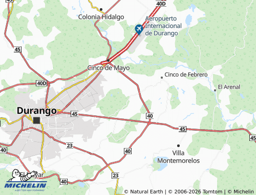 Mappa MICHELIN Dieciséis de Septiembre, Navacoyán - ViaMichelin