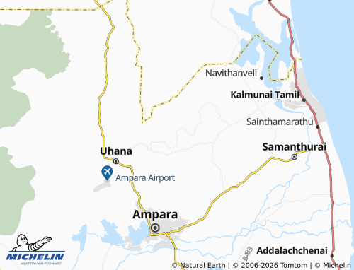 Mappa MICHELIN Weeragoda North - ViaMichelin