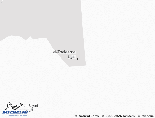 MICHELIN-Landkarte al-Thaleema - ViaMichelin