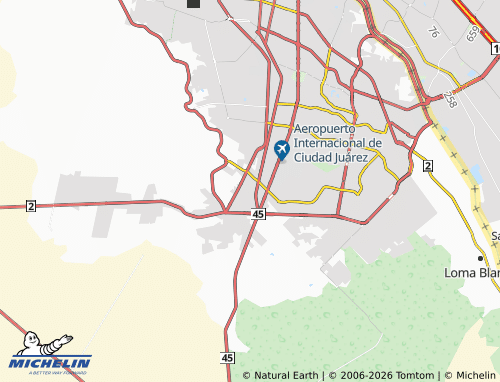 MICHELIN Rincón del Cielo map - ViaMichelin