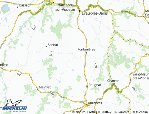 Carte MICHELIN Reterre - ViaMichelin