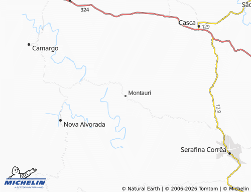 Mapa MICHELIN Montauri - ViaMichelin