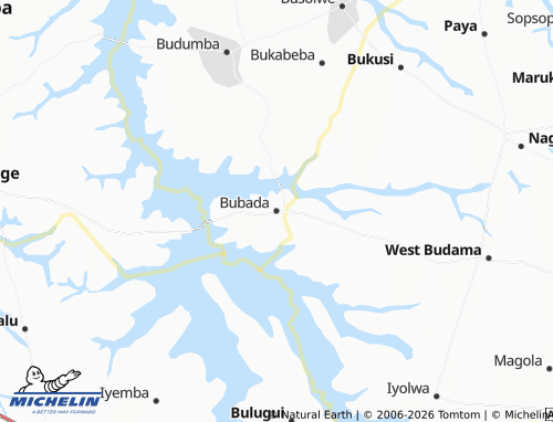 Mapa MICHELIN Bubada - ViaMichelin
