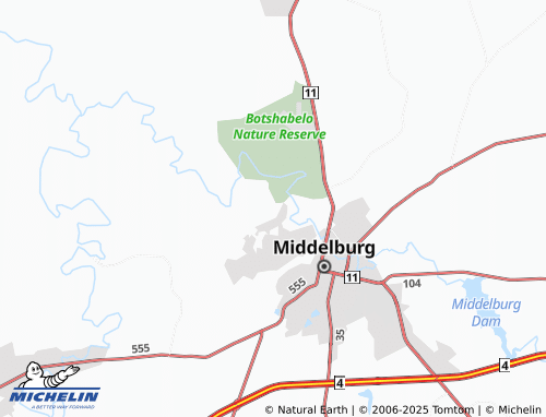 MICHELIN Newtown Extension map - ViaMichelin