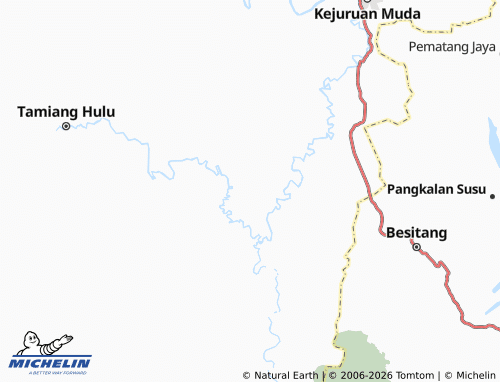 Mapa MICHELIN Tebing Tinggi - ViaMichelin