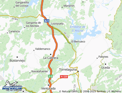 MICHELIN Los Corralejos map - ViaMichelin