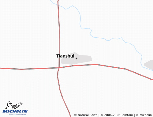 MICHELIN Tianshui map - ViaMichelin
