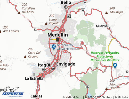 Mapa MICHELIN Asomadera Número 2 - ViaMichelin