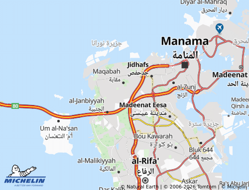 Mappa MICHELIN Sar - ViaMichelin