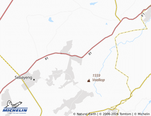 MICHELIN-Landkarte Titibe - ViaMichelin