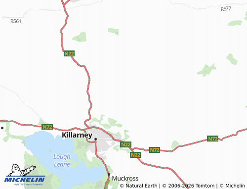 Mappa MICHELIN Kilcummin - ViaMichelin