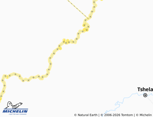 MICHELIN Mbemba map - ViaMichelin