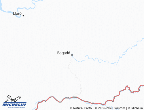Carte MICHELIN Bagadó - ViaMichelin