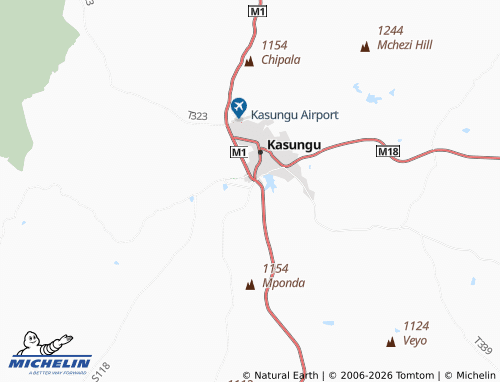 MICHELIN Kaninga map - ViaMichelin