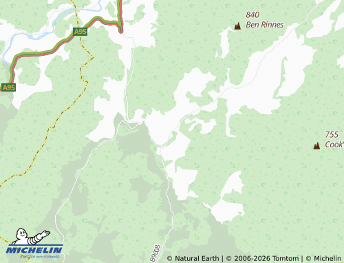 Carte MICHELIN Shenval - ViaMichelin