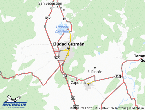 Mapa MICHELIN Los Ocotillos - ViaMichelin