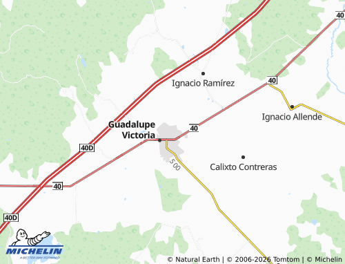 Mapa MICHELIN Loma Verde - ViaMichelin