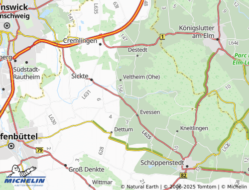 Carte MICHELIN Lucklum - ViaMichelin
