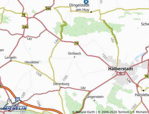 MICHELIN Ströbeck map - ViaMichelin