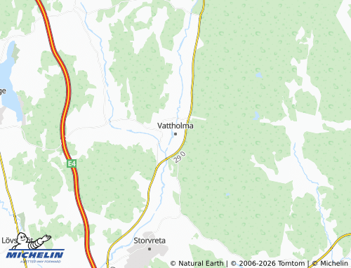 Carte MICHELIN Vattholma - ViaMichelin