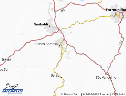 Mappa MICHELIN Ponte Sêca - ViaMichelin