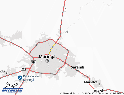Mapa MICHELIN Zona 37 - ViaMichelin