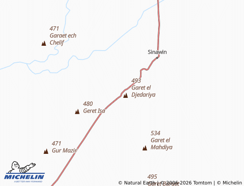 Carte MICHELIN Shawa - ViaMichelin