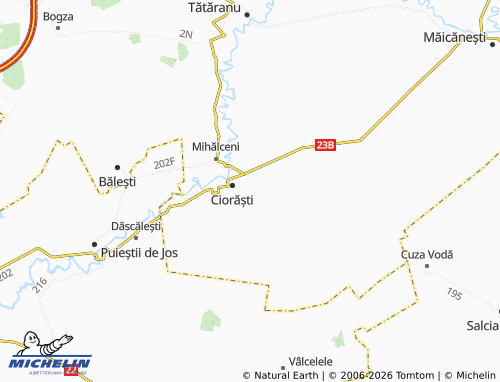Mappa MICHELIN Satu Nou - ViaMichelin