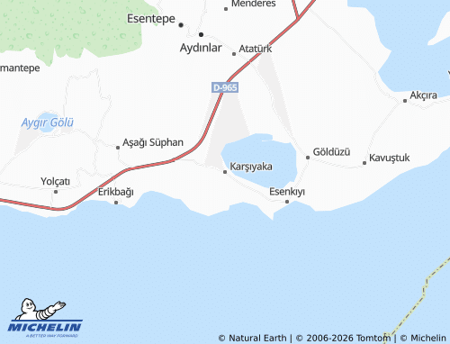 MICHELIN Karşıyaka map - ViaMichelin