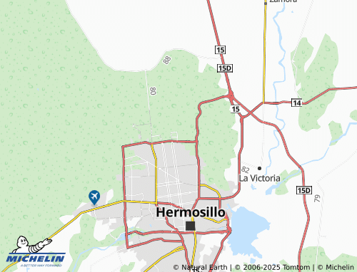 MICHELIN Villa California map - ViaMichelin
