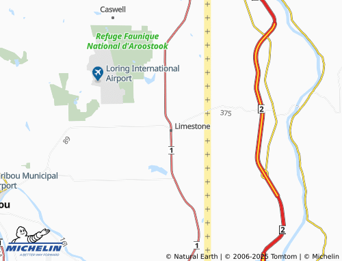 MICHELIN Limestone map - ViaMichelin