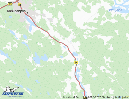 MICHELIN-Landkarte Kangassalonkulma - ViaMichelin